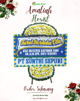 Papan Bunga Duka di Margabakti