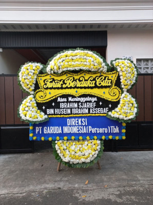 Papan Bunga Duka di Margabakti